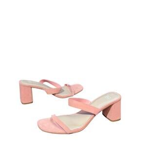 BP leather heeled sandals size 9.5